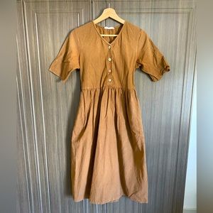 Little Cottonwood Fawn Alder Dress